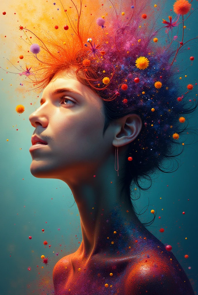 Transforme cette personne en dessin 