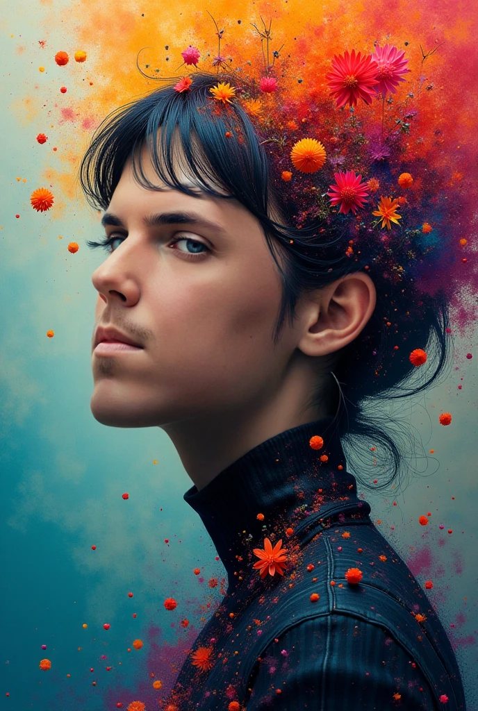 Transforme cette personne en dessin 