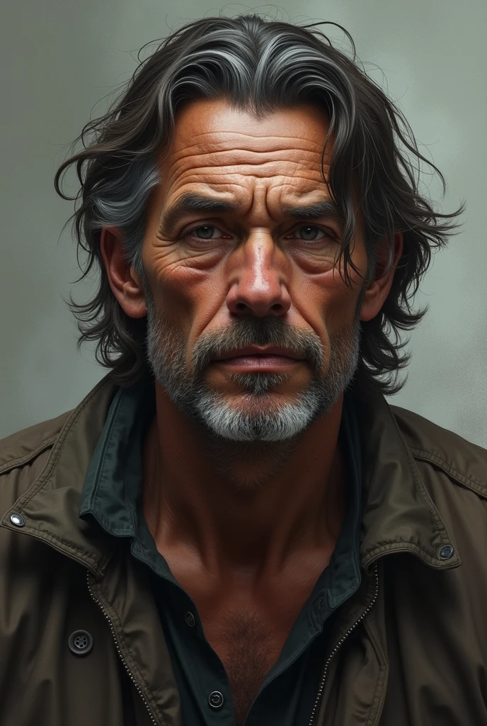 The image of the man you made before can you give me in drawing format