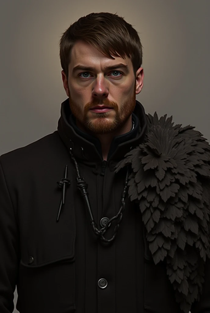  Unfortunately , i can't generate images, but I can help with a description of Beric Dondarrion from Game of Thrones.

Берик Дондаррион — это харизматичный персонаж из вселенной «Песни льда и пламени» Джорджа p. p. Martin. He is known as the leader of the Brotherhood Without Banners, groups of warriors, борющихся с разбойниками и другими угрозами в pечных землях.

Beric is described as a man with a determined character and leadership qualities. He has a desire to protect the weak and fight for justice. His appearance may include the characteristics of a warrior: muscular build, battle scars and a stern gaze.

If you would like a more detailed description or learn more about his character and motivations, please,  refine your query .