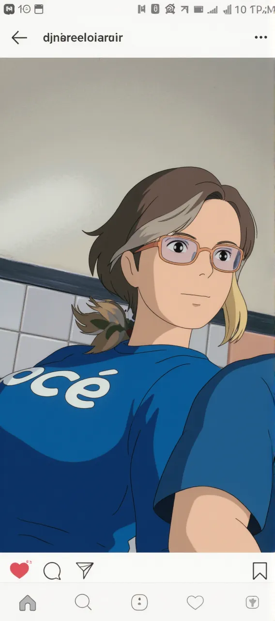 <lora:Invincible:0.75>, Invincible, masterpiece, best quality, 1girl, solo, glasses, bodysuit, brown hair, indoors, long hair, twintails, breasts, upper body, retro artstyle, looking at viewer, medium breasts, parody, green bodysuit, parted lips, green eyes, lips, yellow bodysuit, lipstick, rimless eyewear