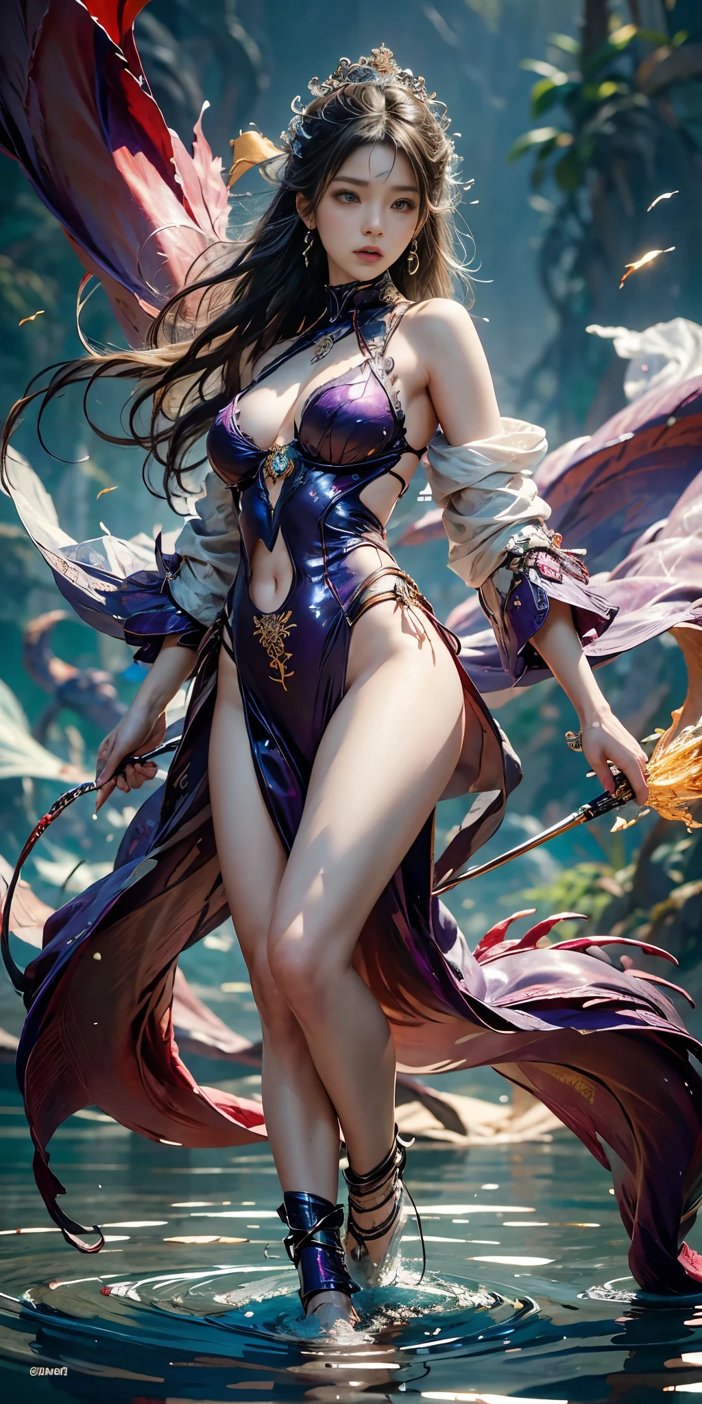 a girl sitting on a tree trunk , extremely detailed artgerm, ig model | artgerm, style artgerm, crystal maiden, artgerm detailed, artgerm lau, splash art, style of artgerm, ! dream artgerm, as seen on artgerm, artgerm style