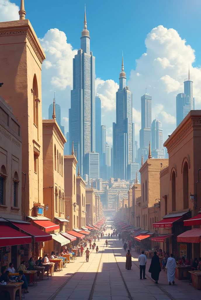 The appearance of Sanaa in the modern era