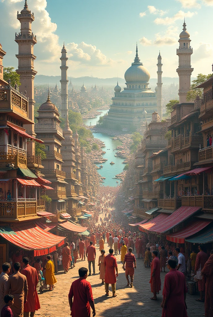 Dhaka in the year 400 AD