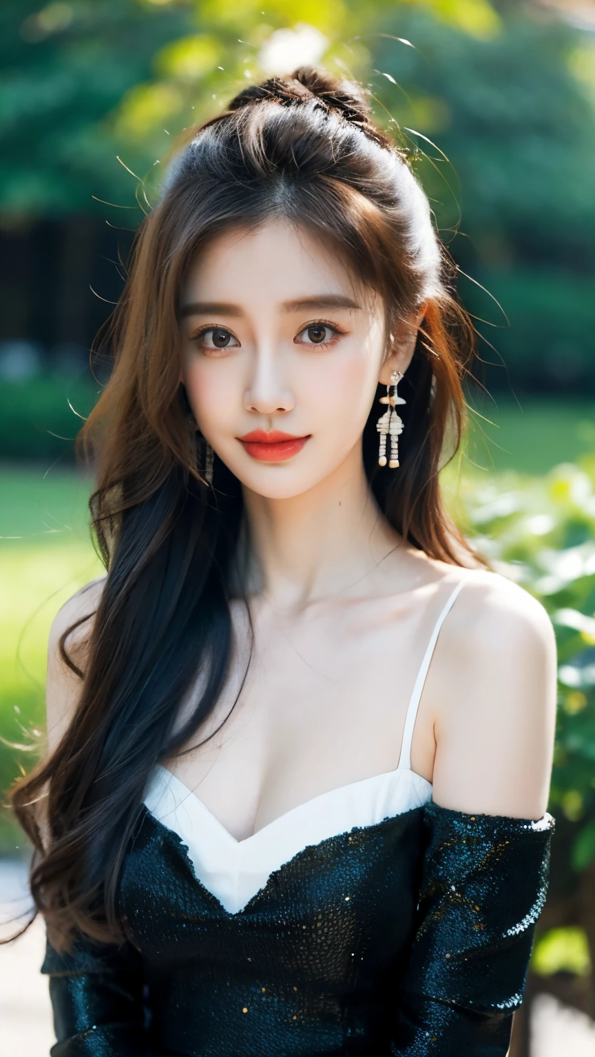 Ultra HD resolution,artistic photos,21year girl,earrings,long hair,Cold white skin,E cup,show out ,messy hair , messy hair ,Ruddy face,dress less ,露出乳晕