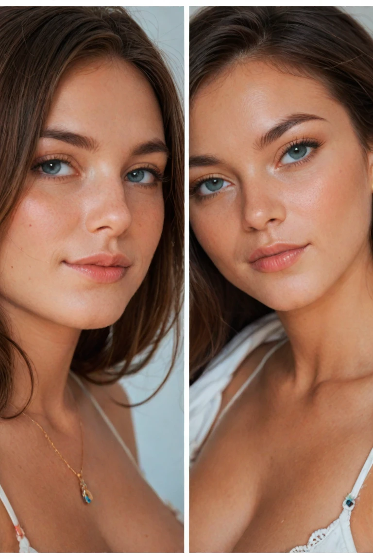 Une cemme qui ressemble un peu a danika mori, margot robbie et nathalie portman