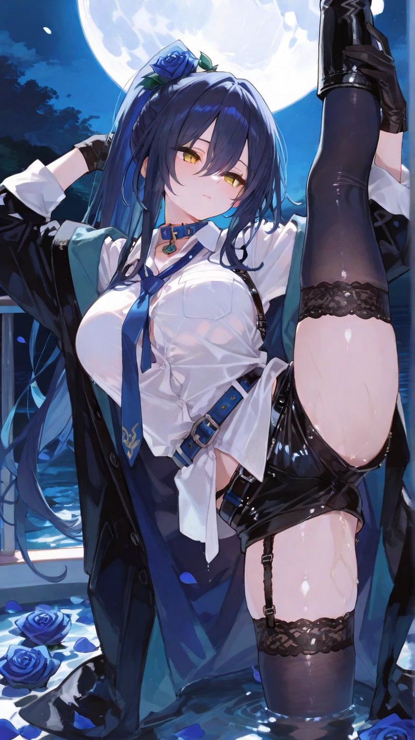 Slime, sweat, Wet clothes, Detailed faces, 8k image quality, A lot of milky sticks to the shirt, flows from the and sticks to the groin, hentai tattoos,Clear hand and foot details,transparent clothing