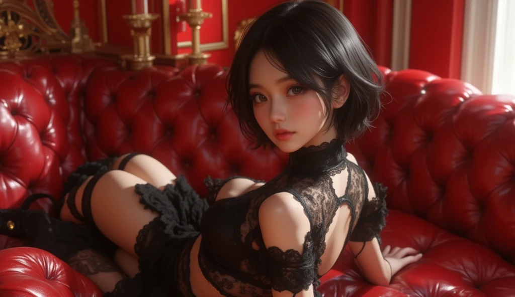 68
(20-year-old woman,standing), (Surreal), (masterpiece), ((Black-haired、short hair:1.3)), (Silky Hair), (chest:0.5), (A kind smile:0.7), lipstick, Princess Dress、((Sexual Panties:0.9))、((Spread your legs wide:1.4))、
