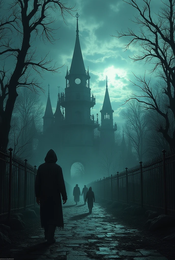 horror themed amusement park