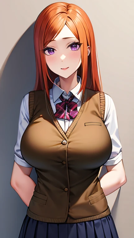 (masterpiece, best quality), 1girl, (solo), looking at viewer,
closed mouth, smile,
__location__,
BREAK
<lora:eba-style:0.85>,
BREAK
<lora:Yuuki_Oikawa_Family_Control-KK77-V2:0.65> orange hair, long_hair,orange eyes, single braid,
White blazer,shirt,ribbon,plaid_vest,plaid_skirt,