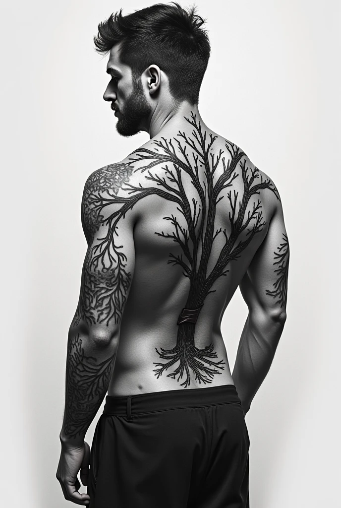 Virgo sign tattoo for men