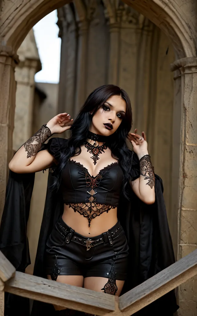 Ana de Armas goth