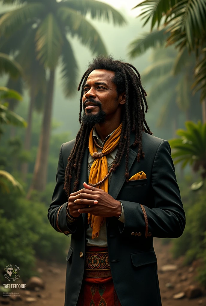 make a dreadlock and rasta vibe 