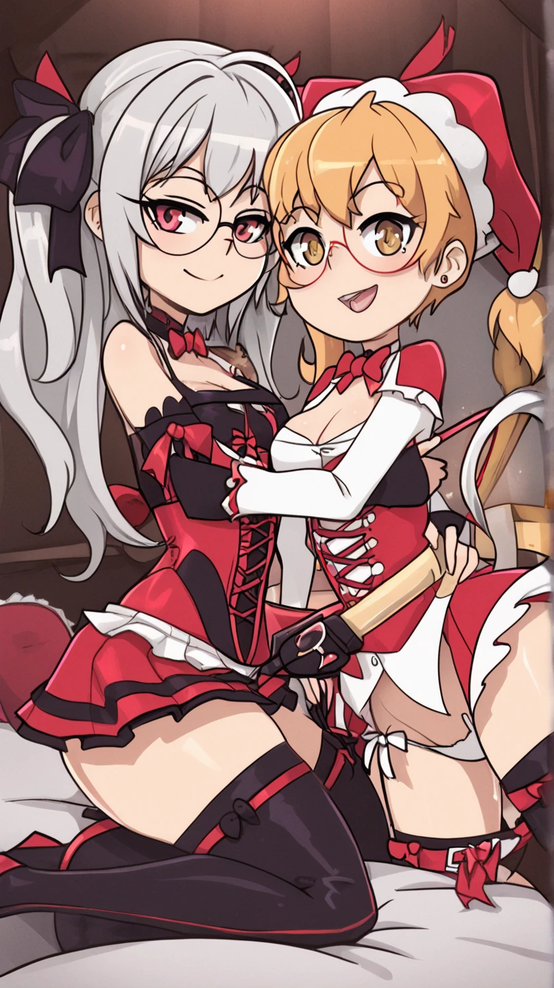 White hair, red eyes, hoodie, smile, cute smile, lusty smile, shy, blush, blushing, dark skin, thighs, big thighs, big ass, heart shaped ass, back view, hearts, heart pupils, ass focus, knight helmet, crusader helmet, knight, demon horns,