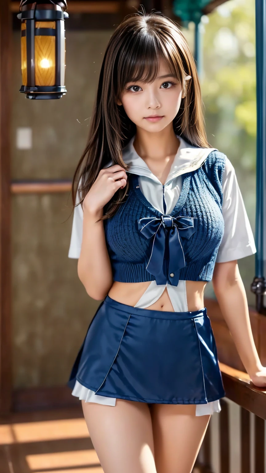 8k, RAW portraits (japanese women),masterpiece、realistic:1.2、realistic, ultra high resolution, best quality, real photo ,( In the evening :1.1),
((((1 woman:1.5))))、(Cute face:1.3)、japanese women部屋で、
、big, beautiful, beautiful目, black hair,(written border depth:1.3)、(realistic skin texture:1.3)、(Immersive atmosphere:0.8、chiaroscuro:1.2) 、(look at the viewers:1.4)、((embarrassed expression:1.4))、((Red cheeks:1.3))、((from belowの天井:1.2))、(laugh:0.7)、((wearing tiny satin panties))、((panty shot))、((woman lifting her skirt))、((from below:1.13))、((panties close:1.49))、((Please spread your legs to the side:1.4))、defmaki, Blue Blazer, blue striped bow tie, long sleeves, Check miniskirt, blue miniskirt,