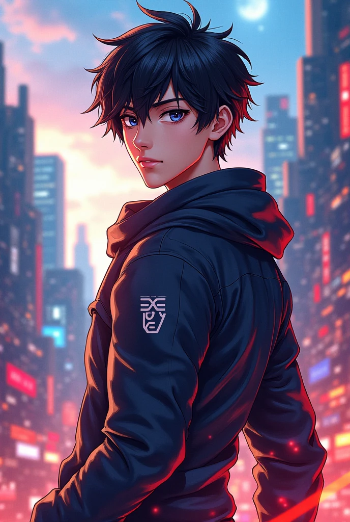 male anime character