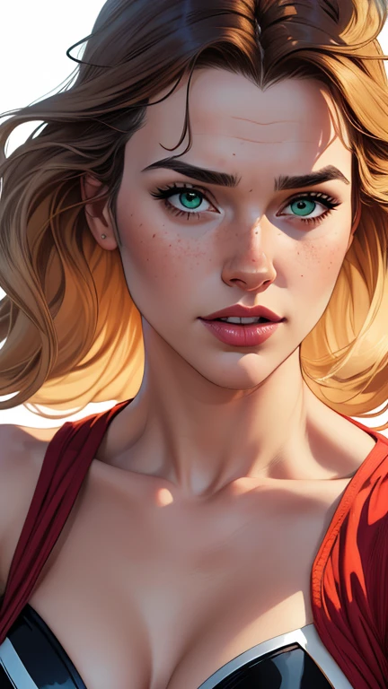 Beautiful pose in portrait mode Cartoon character in dynamic pose two women with freckles on their faces Disney Princess Anna de Arendelle q a woman in a superman costume flying through the air, supergirl, Gal Gadot as Supergirl, female superhero proportions, Superman pose , Emma Watson como Supergirl, cory chase como um atlante, a super and sexy, superhero body,  anime visual da supergirl , Chris Moore. ar tgerm, super realistic photo, supermodelo, super-homem, sy with a lar ge axe,  standing in a forest ,   female, druida  female, Half-war rior woman, a prosperous woman in a costume posing for a photograph, Ela-Ra, ela - ra, Betty Cooper,  Artgerm and Lois van Baar le, ,  lois van baar le and ross draw , The Princess of Power, Cory Chase como um atlante, dc comics ar t style, comic book char acter design from the 90s, por Craig Thompson retrato,       beautiful digital illustration      ,  high-quality portrait , comic ar t, portrait of the character design, white background Buso without clothes and medium breasts, green eyes, diamantes, a close up of a woman with long blond hair and a black dress, with pale skin,  macio, Flawless and pale skin,  pale and dazzling a car toon of a woman with a sword and a sword, , Ela-Ra, ela - ra, ar tgerm and lois van ar t,  zenescope  , beautiful comic ar t, Adam Hughes  , germ of ar t and war ren louw, ue. Scott Campbell---, style ivan talavera and germ of ar t, comic art Phil Noto ,  sexy painting of Gal Gadot  , germ of art t comic woman in a bikini and mature air poses for a photo, bikini air mor , bikini air mor , bikini air mor cavaleiro, bikini air mor, girl of ar mor, Female War rior, Muscular a close up of a woman wearing a bikini and cape, germ of art and atey ghailan, extremely detailed germ of art, alena aenami and germ of art, wojtek fus, germ of art detailed, germ of art. high detail, germ of art julie bell beeple, germ of art and lois van baarle