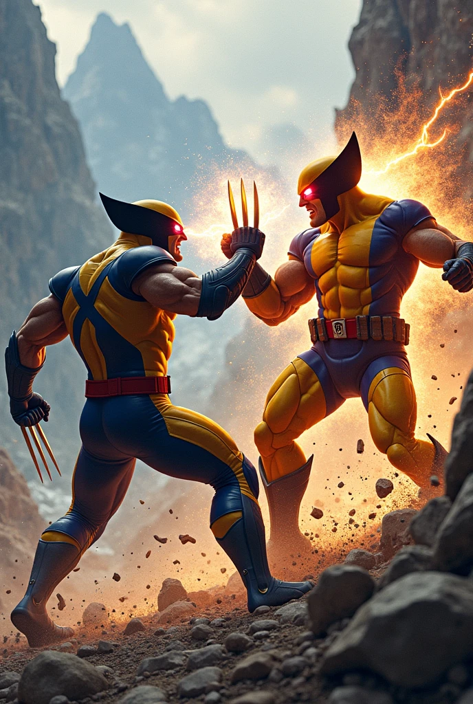Noob saiboot vs logan. xmen