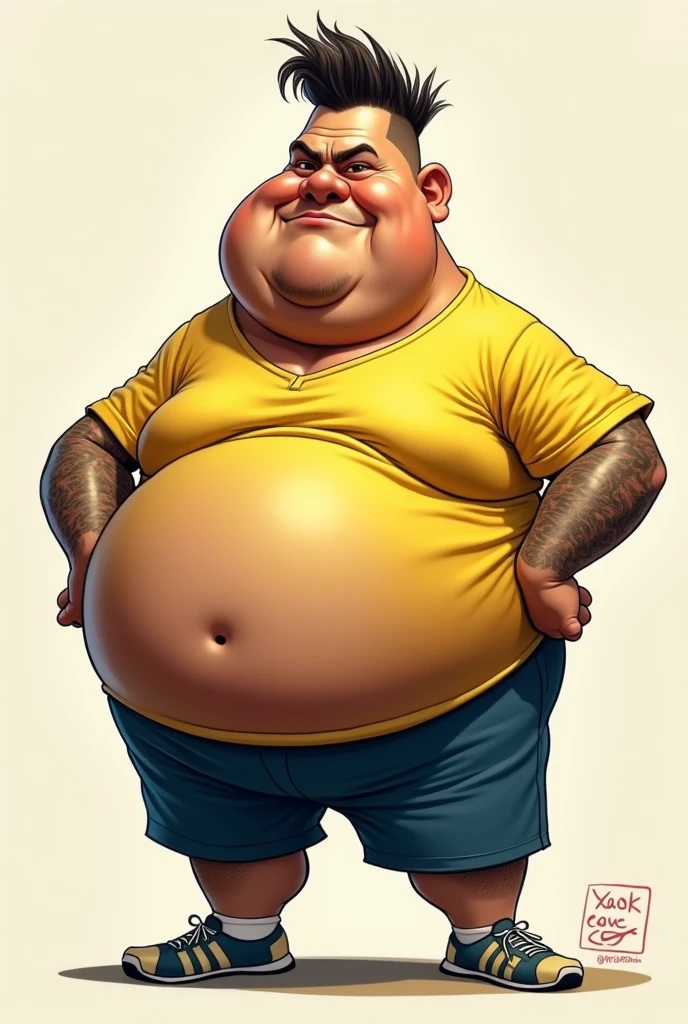 A super very fat and obese ??? named edvirson