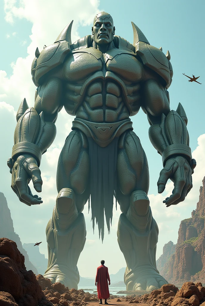 Create a Titan carrying the word TPG