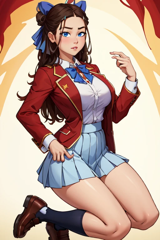 1girl, solo,(best quality),(masterpiece:1.1), full body, looking_at_viewer, dynamic angle, cute, clear facial skin,