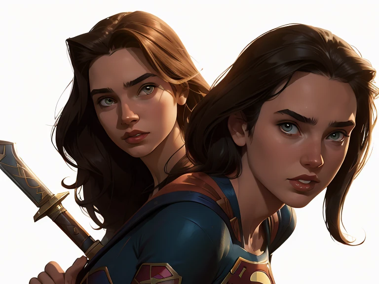  a woman in a superman costume flying through the air, supergirl, Gal Gadot as Supergirl, female proporções de super-heroína, superman pose , Emma Watson como Supergirl, Cory Chase como um atlante, a super and sexy, superhero body,  visual de anime da supergirl , Chris Moore. ar tgerm,  super realistic photo, Supermodelo, Super-Homem, sy with a large old axe,   standing in a forest  ,   female, druida  female, woman from the previous middle war, a prosperous woman in a wonderful marine costume is posing for a photograph, Ela-Ra, Ela - RA, Betty Cooper,  Artgerm and Lois van Baar read, ,  lois van Baar le and Ross draw , The Princess of Power, Cory Chase como um atlante, dc comics ar t, comic book character design from the 90s, por Craig Thompson retrato,        beautiful digital illustration       ,  high-quality portrait , comic ar t, character design portrait, white background Buso  and medium breasts, green eyes, diamantes, a close up of a woman with long blond hair and a pale black dress, with pale skin,  macio, Flawless and pale skin,  and dazzling a drawing of a woman with a sword and a sword, , Ela-Ra, Ela - RA, ar tgerm and lois van ar  t,    zenescope    , beautiful comic ar t, Adam Hughes   , air germ t a cartoon of a woman with a very large breast posing for a photo, retrato rossdraws, 🤤  Portrait of a girl, beautiful realistic girls painted, portrait in the foreground of the character, beautiful digital paintings,  realistic art style , realistic digital art 4k, realistic digital art 4k, beautiful character painting, detailed digital painting, RossDraw , rossdraws 1. 0, Impressive digital illustration