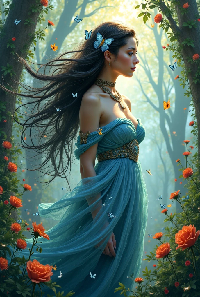 by Zehra, Kelebek, the wild , superprincess , woman