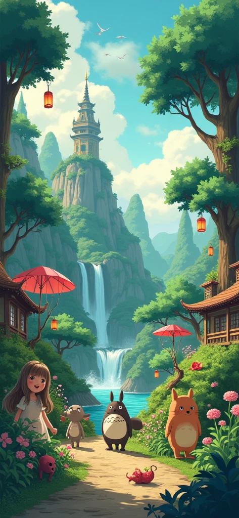 make this cartoon  ghibli