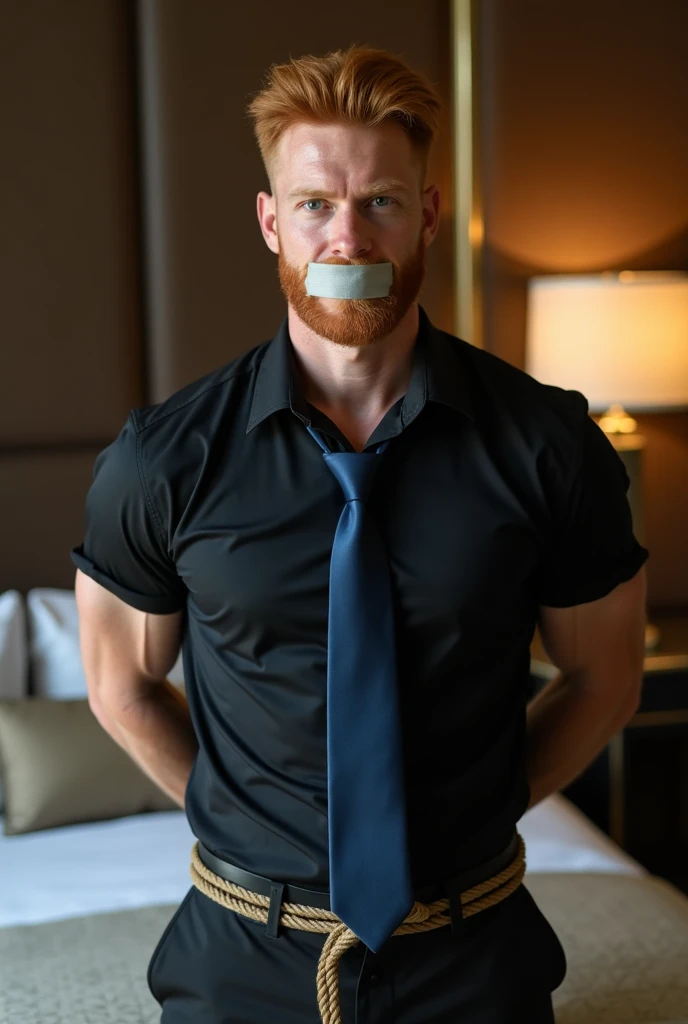 Old german men,tape gag ,hairy chest, white men singlet, chubby