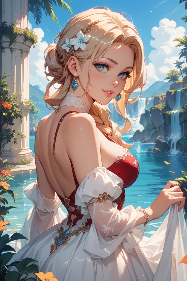 beautiful girl, Big Breasts, Petite, detailed, High resolution