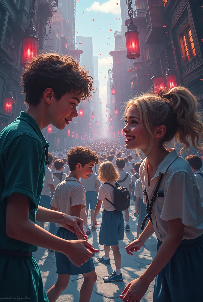 create multiple images in different positions 