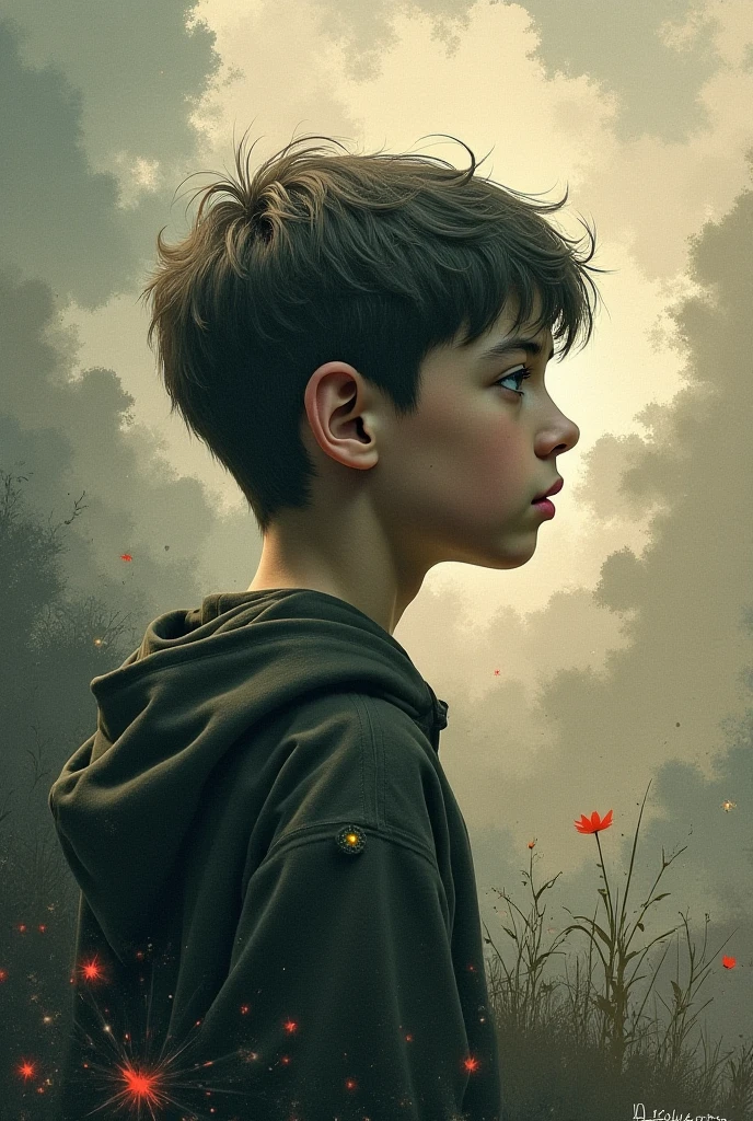 I want to create a story for age ren to warn them about the danger of this year. 