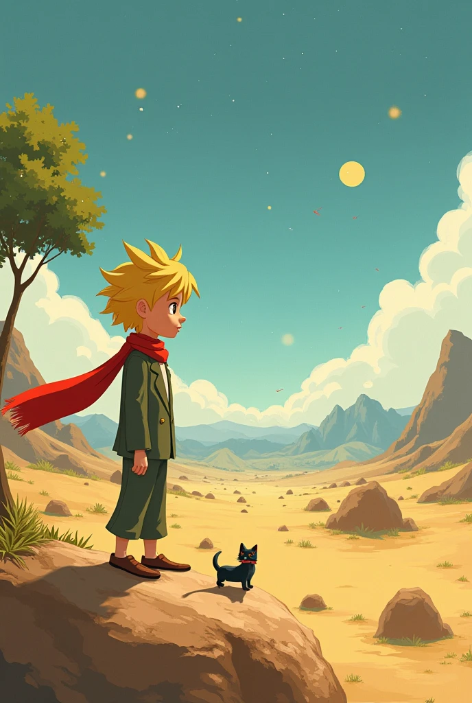 An animation of The Little Prince 