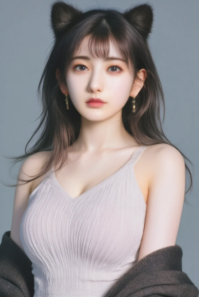 (magazine cover:1.3),ulzzang-6500, (Practical: 1.3) (The original: 1.2), masterpiece, best quality, Beautiful clean face, whole body, 1 Girl, Glitch Art, (Digital Distortion), Pixelate fragments, Data corruption,Colored Noise, Visual confusion,Contemporary Aesthetics