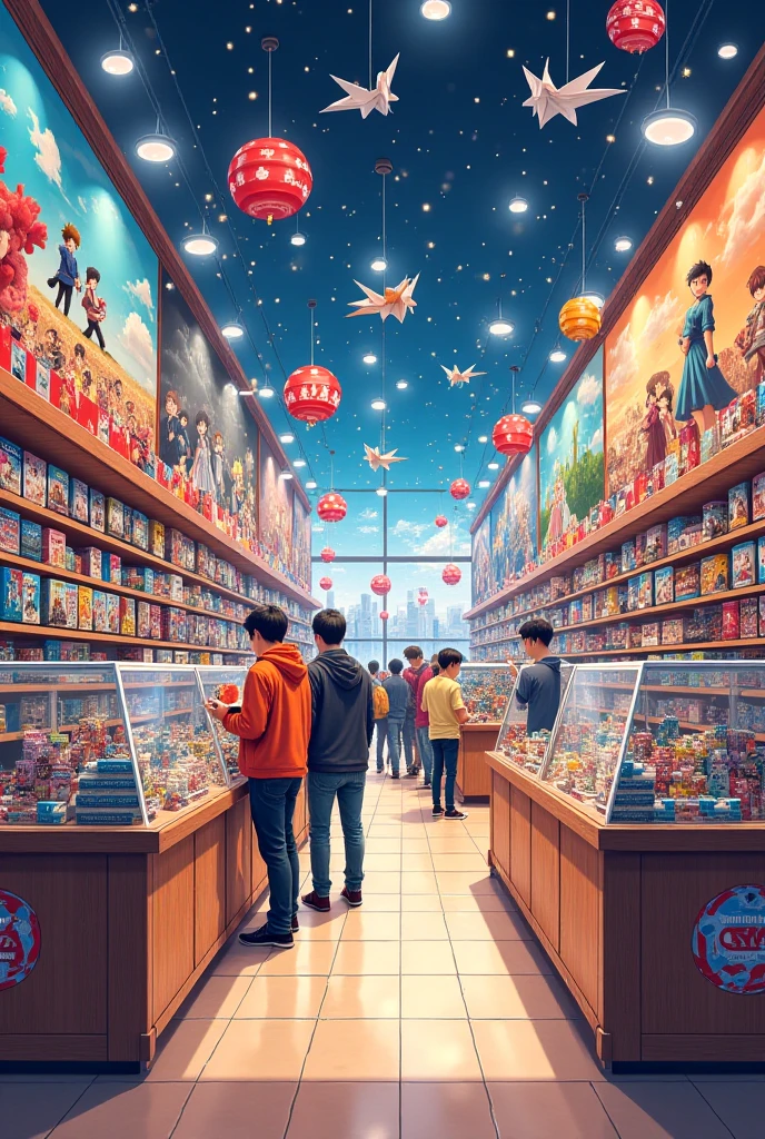 Anime toy and video game store