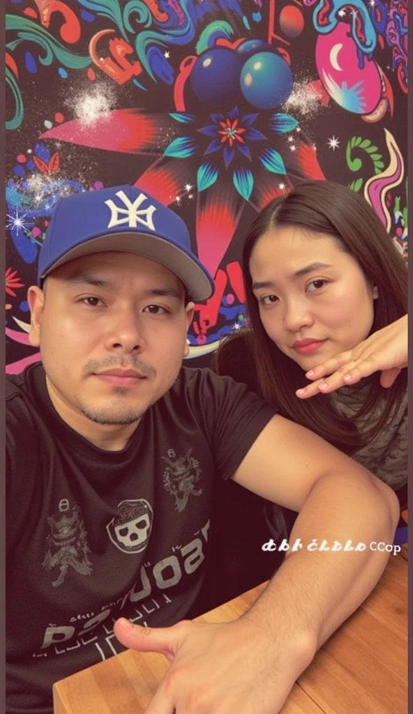 there is a man and woman posing for a picture together, ruan jia and brom, kda and sam yang, stephen lau and artgerm, inspired by Wang Duo, ruan jia and fenghua zhong, duy beni serial, with ivy, chinese artist, yanjun chengt, headshot profile picture, ruan jian, back round london street