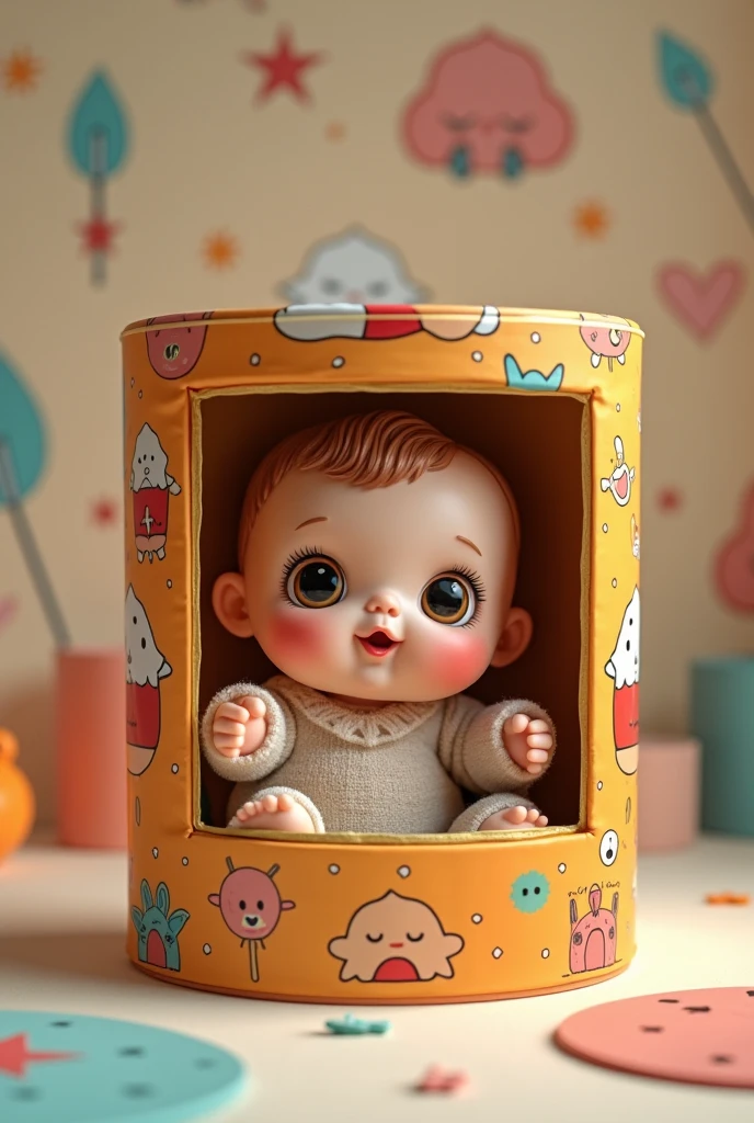 cute baby orange, octane render, unreal engine, highly detailed, intricate