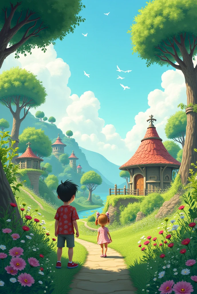 Ghibli studio style
