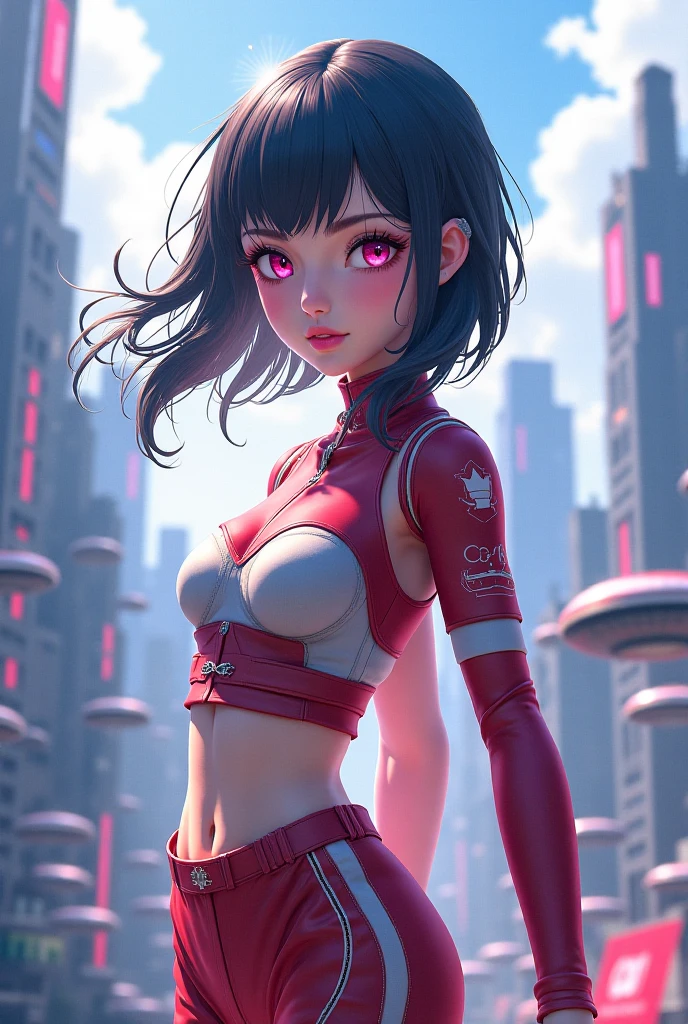  Create a female anime character