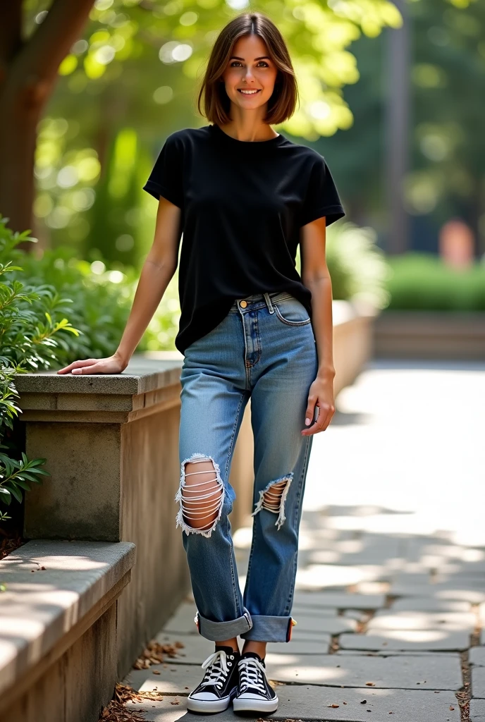 create the realistic design of a traditional women's jeans, full front view