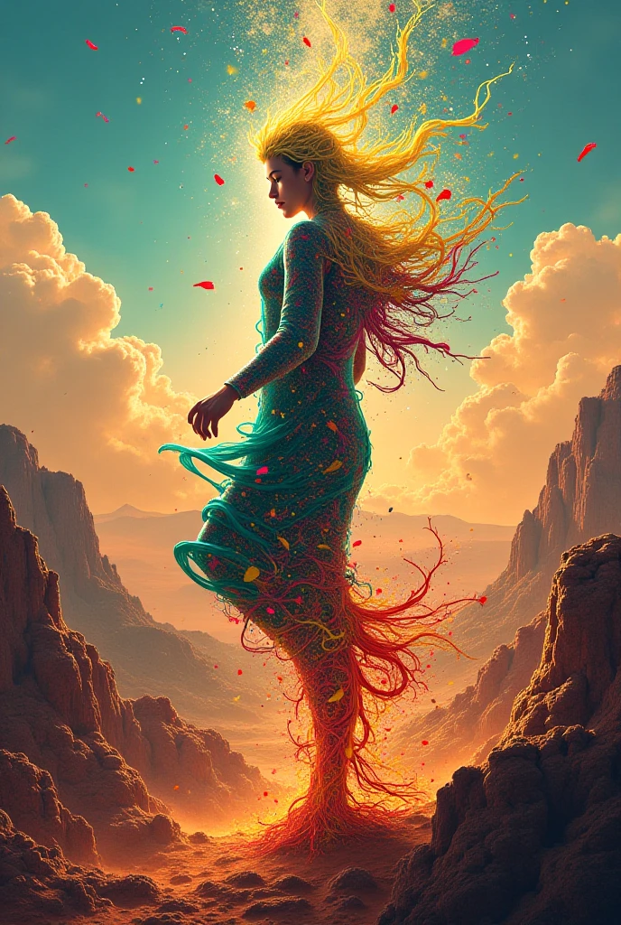 Make me a picture of the Algerian spirit thread