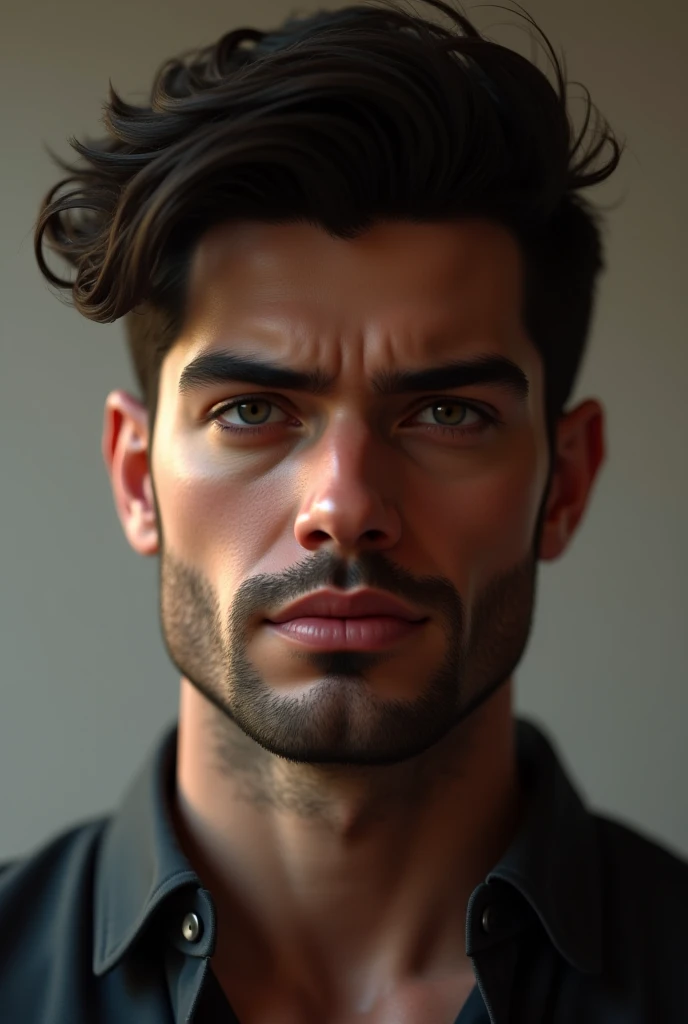 Create a chinned and very handsome character