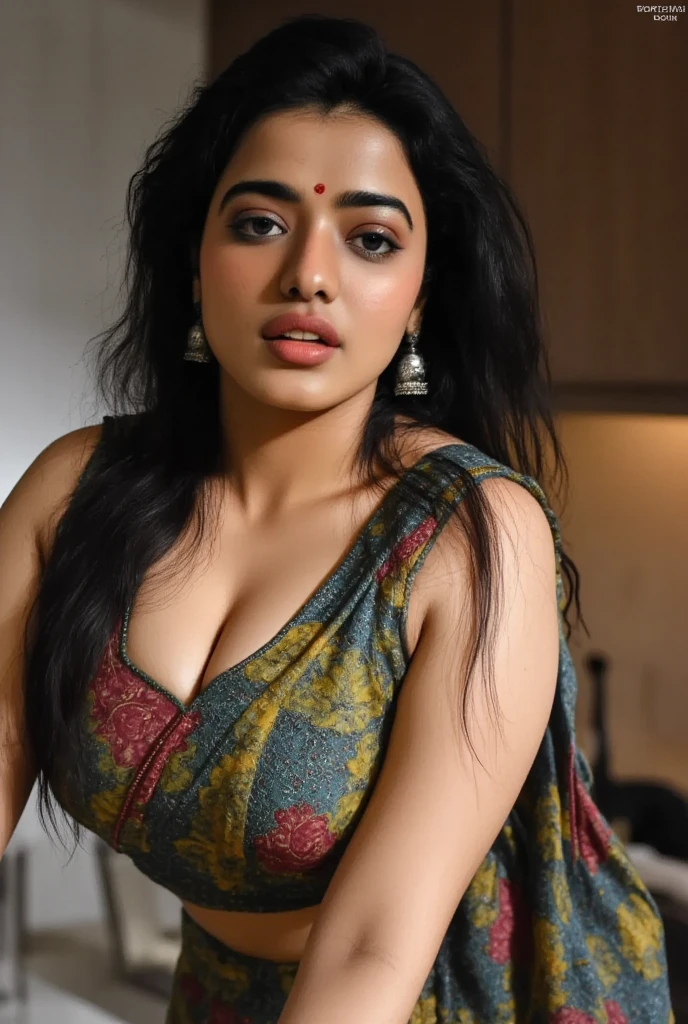 masterpiece, Closeup shot, mastershot, Full body Closeup, profile photoshoot, light brown skin girl, 30 years old, beautiful, perfect meaty body, sharp picture, high pixels, canon, 50mm lens, dslr, highly detailed, Best quality, perfect eyes, model shoot style,no bra Wearing, only saree draping as vintage Indian style, perfect figure, woman in a red sari posing for a picture, traditional beauty, traditional saree draping, beautiful actress, looks like South actress Anushka Shetty, provocative indian, very seductive pose, soft white studio lighting, dressed in a sari, indian super model, indian goddess, sexy pose, seductive and powerful, indian, with a seductive smile,modeling photography, very attractive and beautiful, sensuous, very sexy pose, hands behind her body pose!