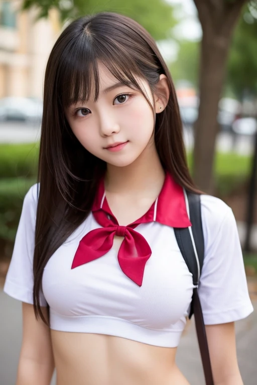 Cute Sexy High School Girl SeaArt AI