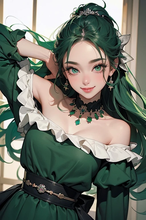 ((masterpiece)), (best quality, high resolution), dynamic pose, intimate bedroom setting, dramatic lighting, Poison Ivy using her vines to tie up Harley Quinn, close-up shot of bondages, color grading --auto --s2