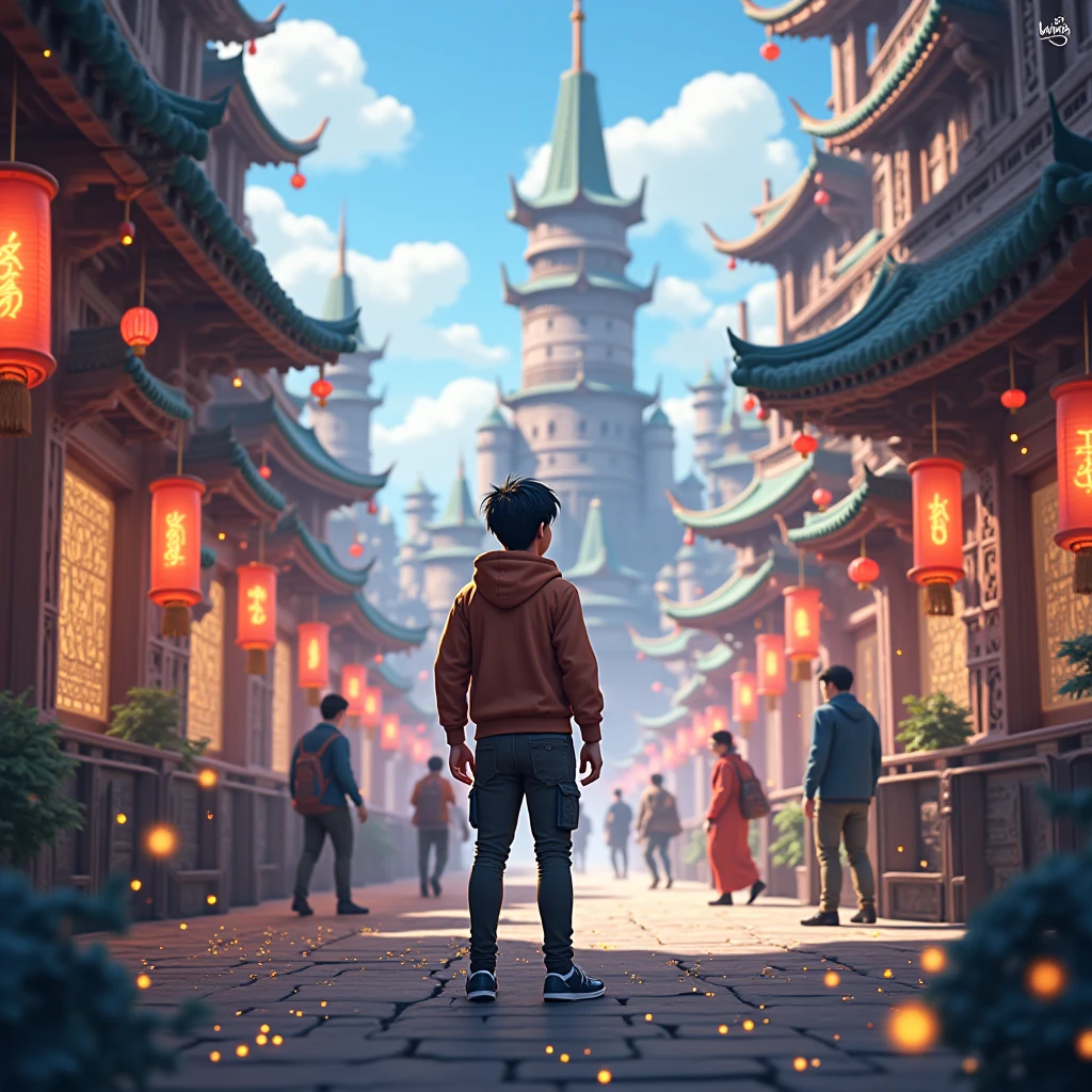 Create a man named Doo Ku who is a programmer in the world of Isekai 