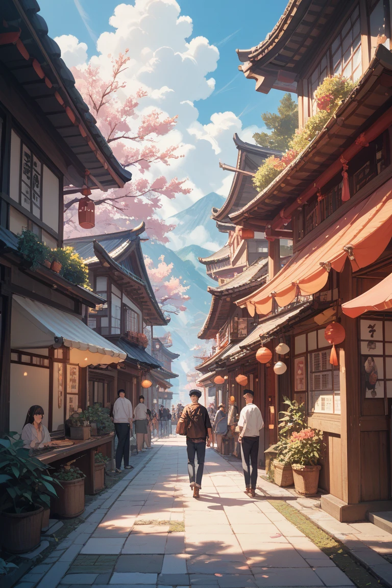 her hair is dark brown、Make it with Japanese people