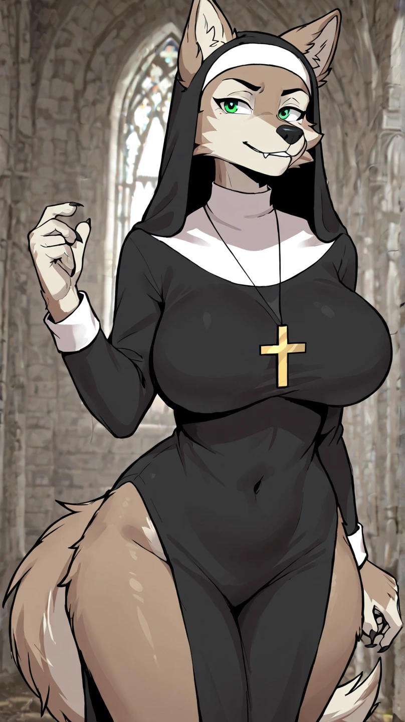 Yu Hee | My Landlady Noona | PonyXL and sd 1.5, Ahegao (Tongue Out, Cross-eyed) SDXL 1k, A woman, looking at looking at left, sexy, meture, milf, in cape, elf, long ears, hot, facing left, slightly Bend, blushing.