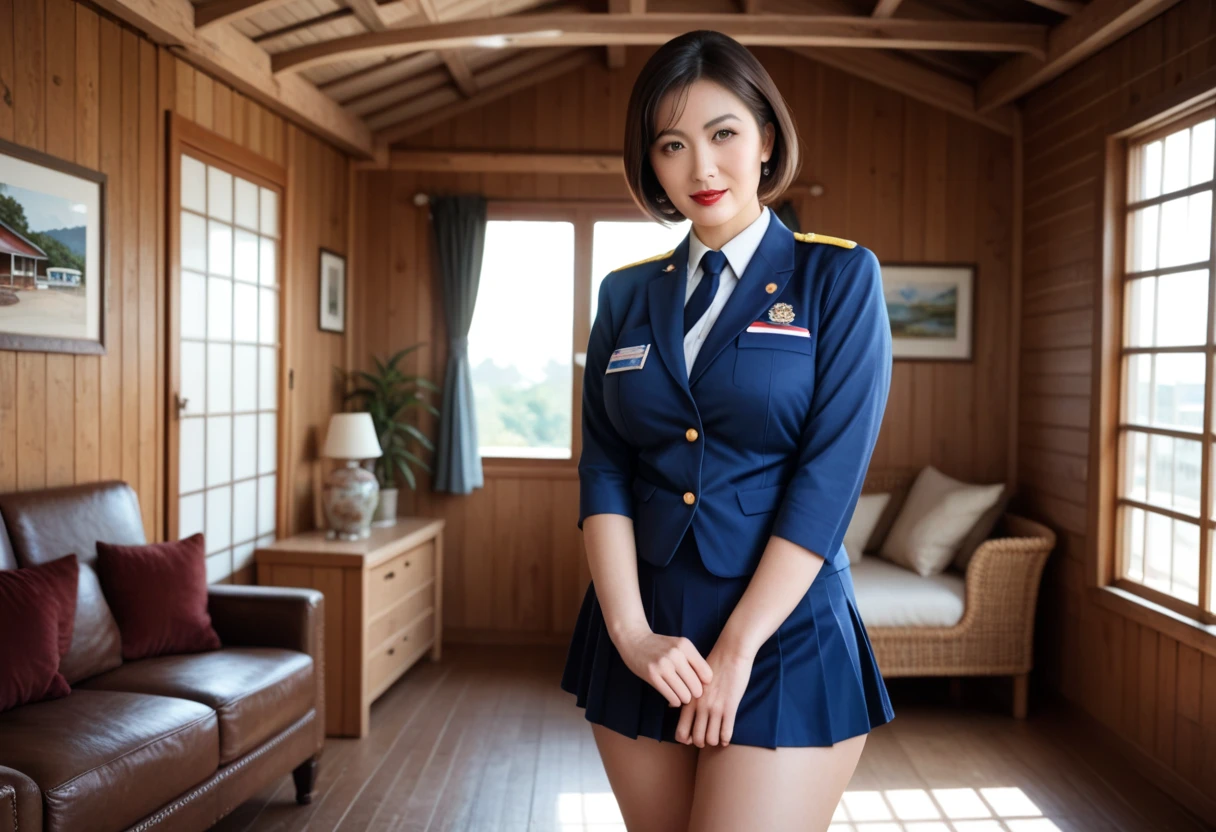 real photos、landscape in canvas、sunny、squatting down、Highest imYear quality、Beautiful woman、beautiful thighs、spread legs,beautiful face、real imYear、federal army uniform miniskirt、ponytail、lift the skirt。、showing white panties、Yuriko Yoshitaka、16Year日本人女性、Mrs. Bowe、pretty girl、white pantiesが丸見え、16Year、(white panties:1.3)、super mini skirt、beautiful thighs、white panties、赤いミニスカートがめくれてwhite pantiesが見えてる