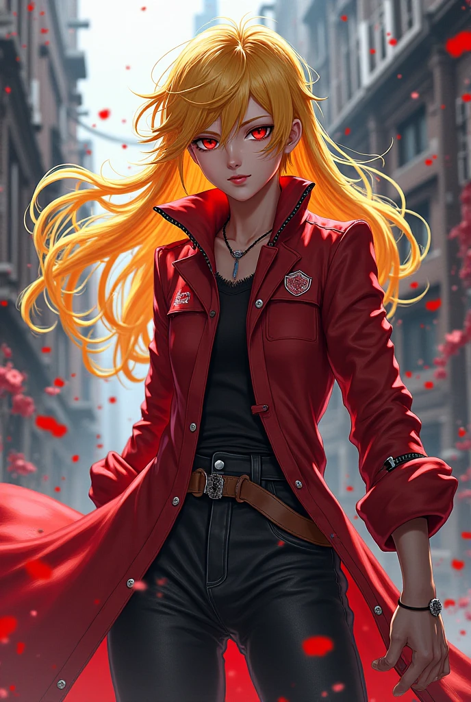 Senjuro Rengoku
Anime character, s under and under 14


Tall red-eyed alpha blond girl over 25 years old